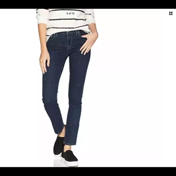 Womens Levis Classic Midrise Skinny 